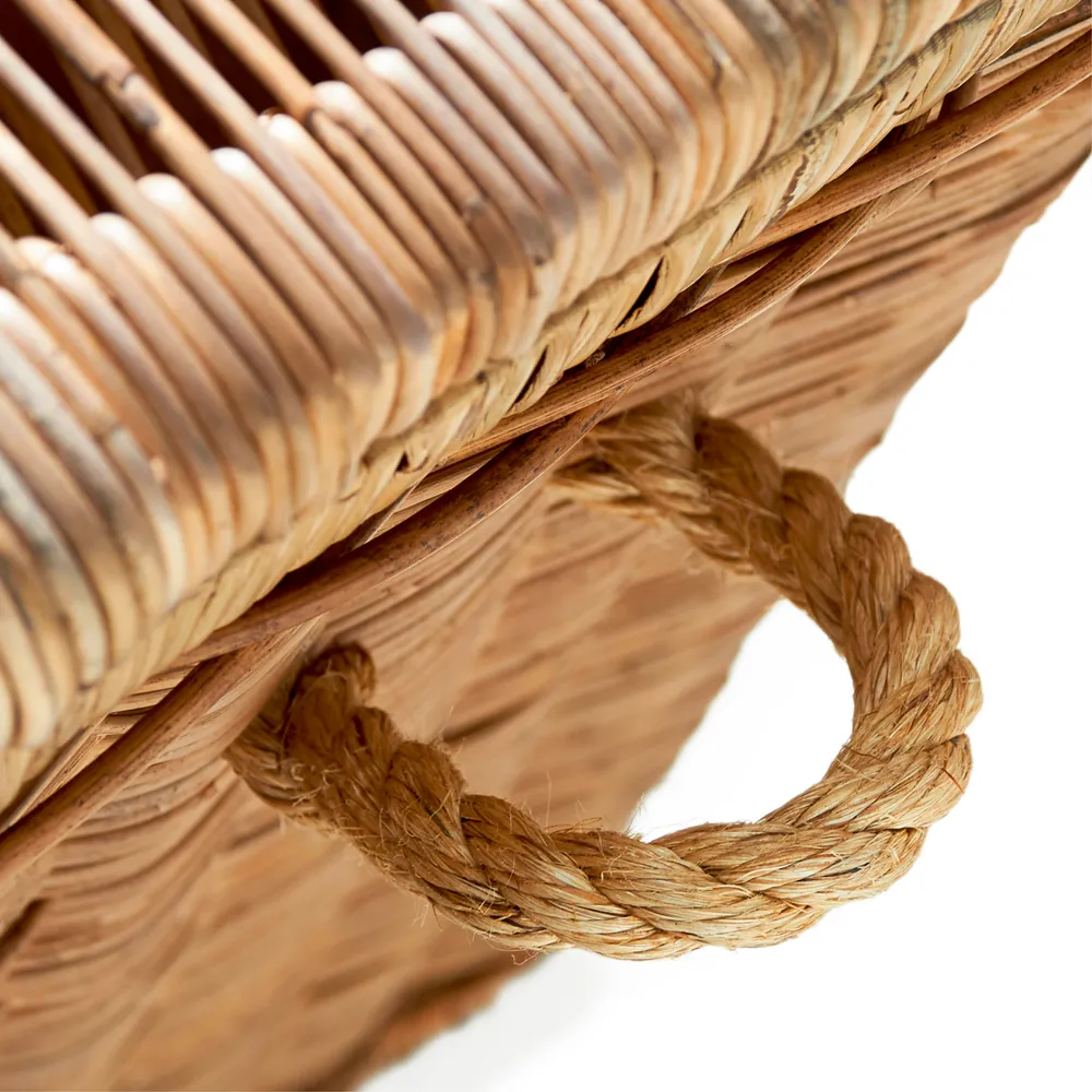 Riviera Maison Rustic rattan chest 60x30 cm | Buy from Hulténs