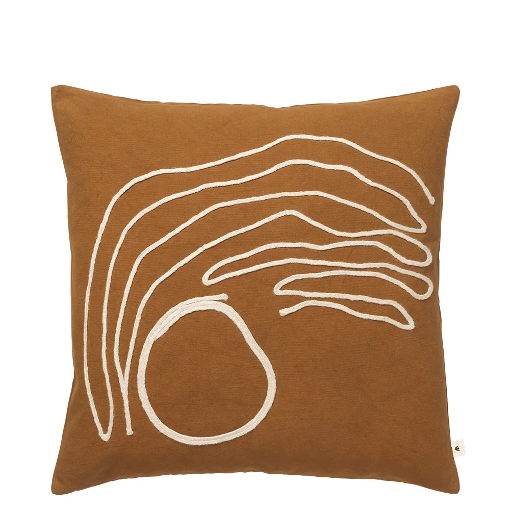 Jot Cushion Cover 50x50 50x50- Aged Gold