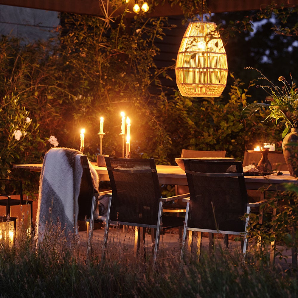 Naos dining chair natural/grey teak