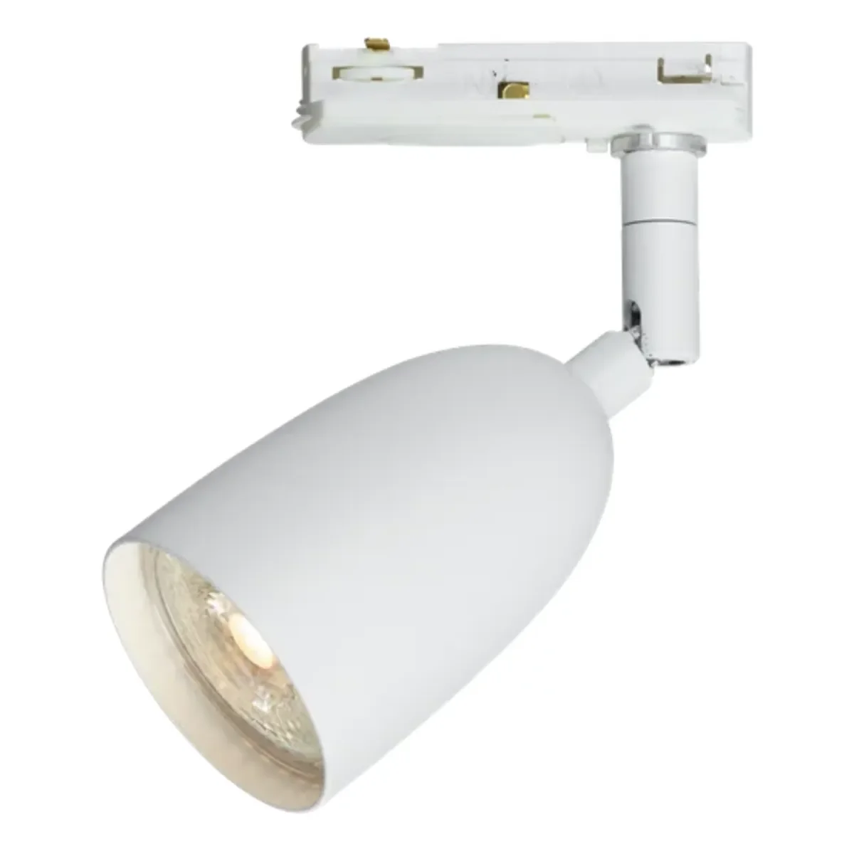 Radiell spotlight Global 1-phase metal textured white/matt white