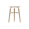 My Spot Side Table  Oak Steel