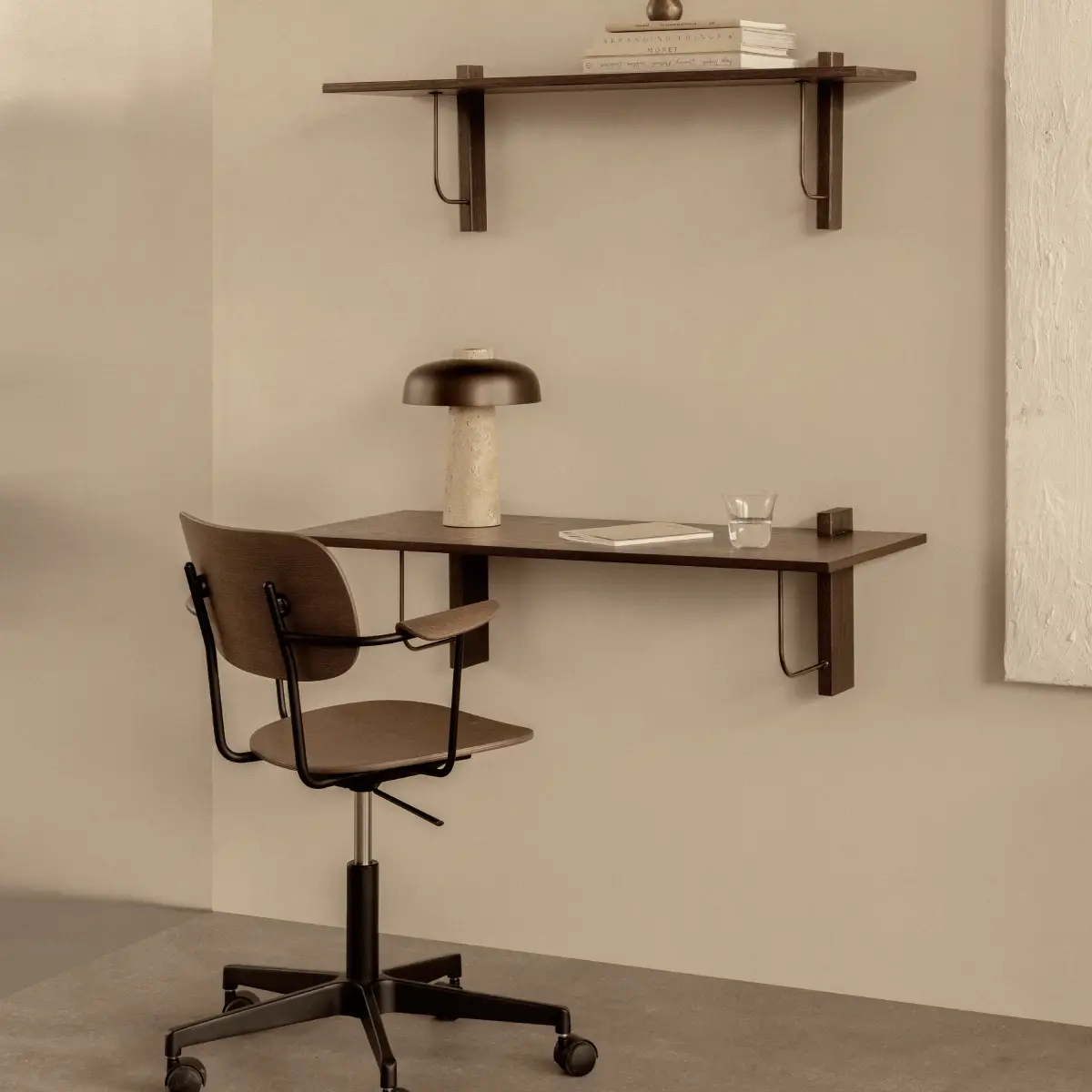 Corbel Shelf, Dark Oak, Large