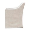 Firenze dining chair rich tweed antique white