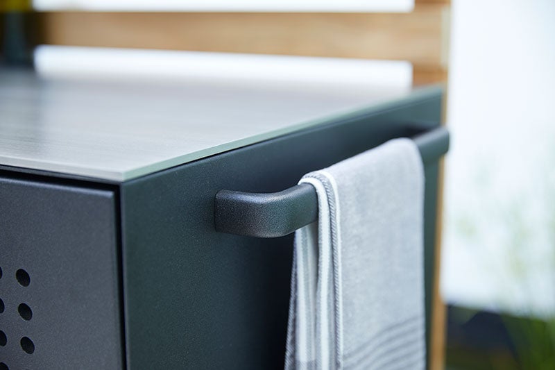 Drop Outdoor Kitchen Lava Grey Incl. Wall