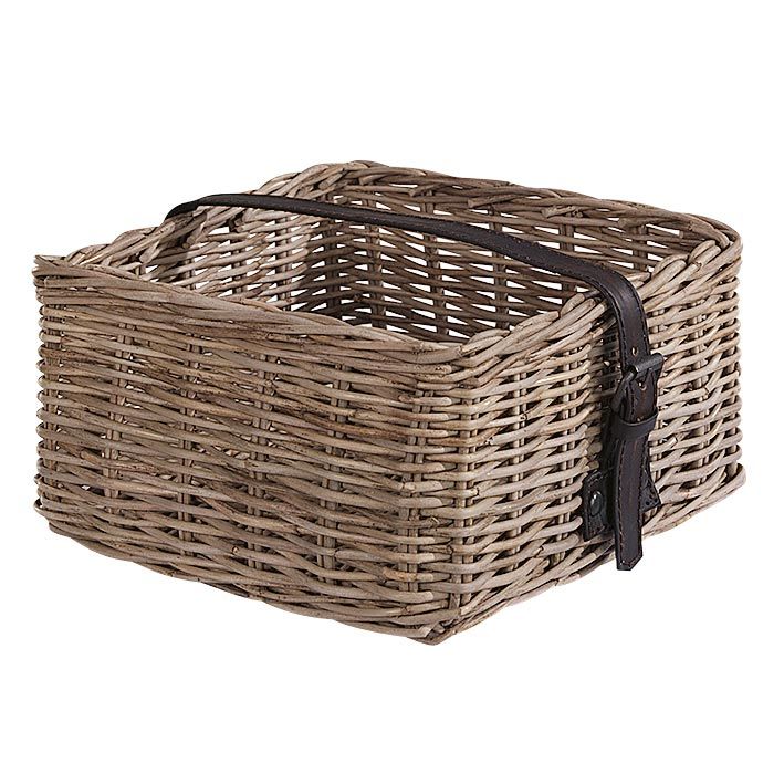 Napkin basket Kubu Grey
