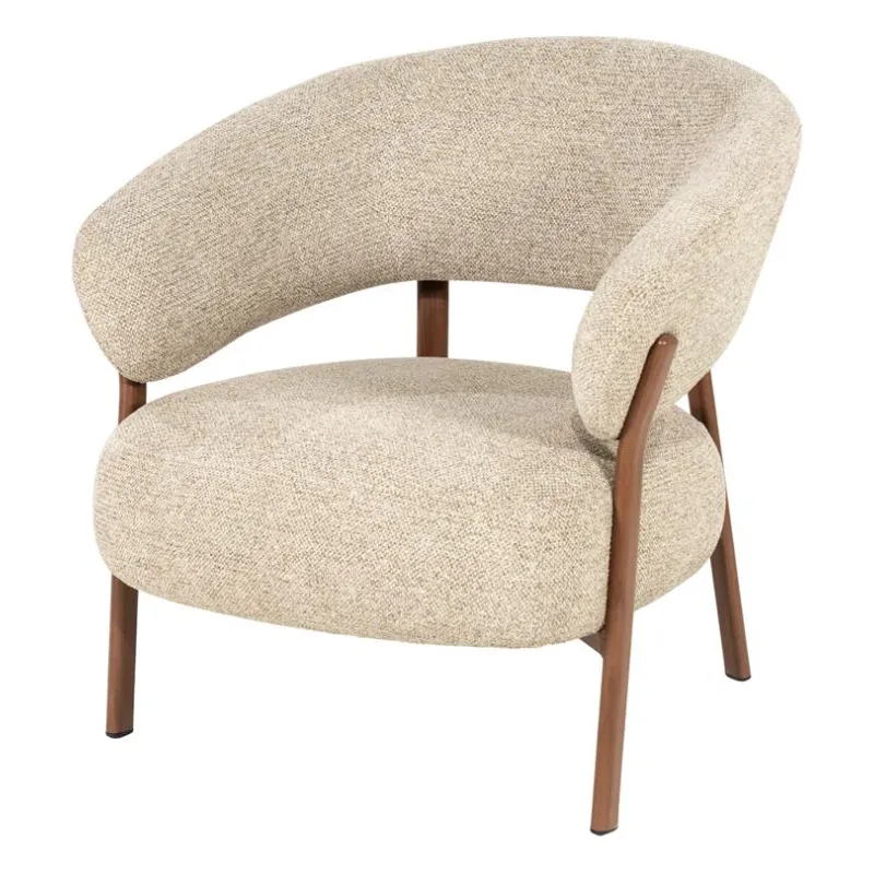 Sedia lounge chair 73,5x72x75 cm brown