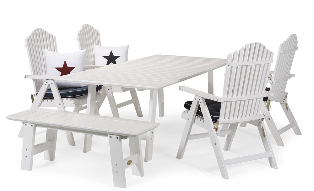 Bullerö Bench 40 X120 Cm White 