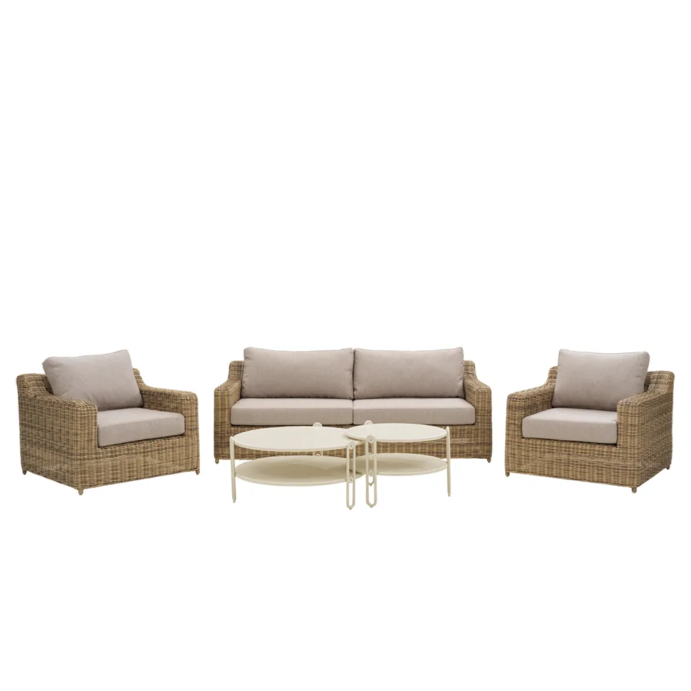 Glendon 3-seater sofa  Rustic / Beige