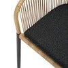 Delta chair    Black / Natural Wicker/ Teddy Black