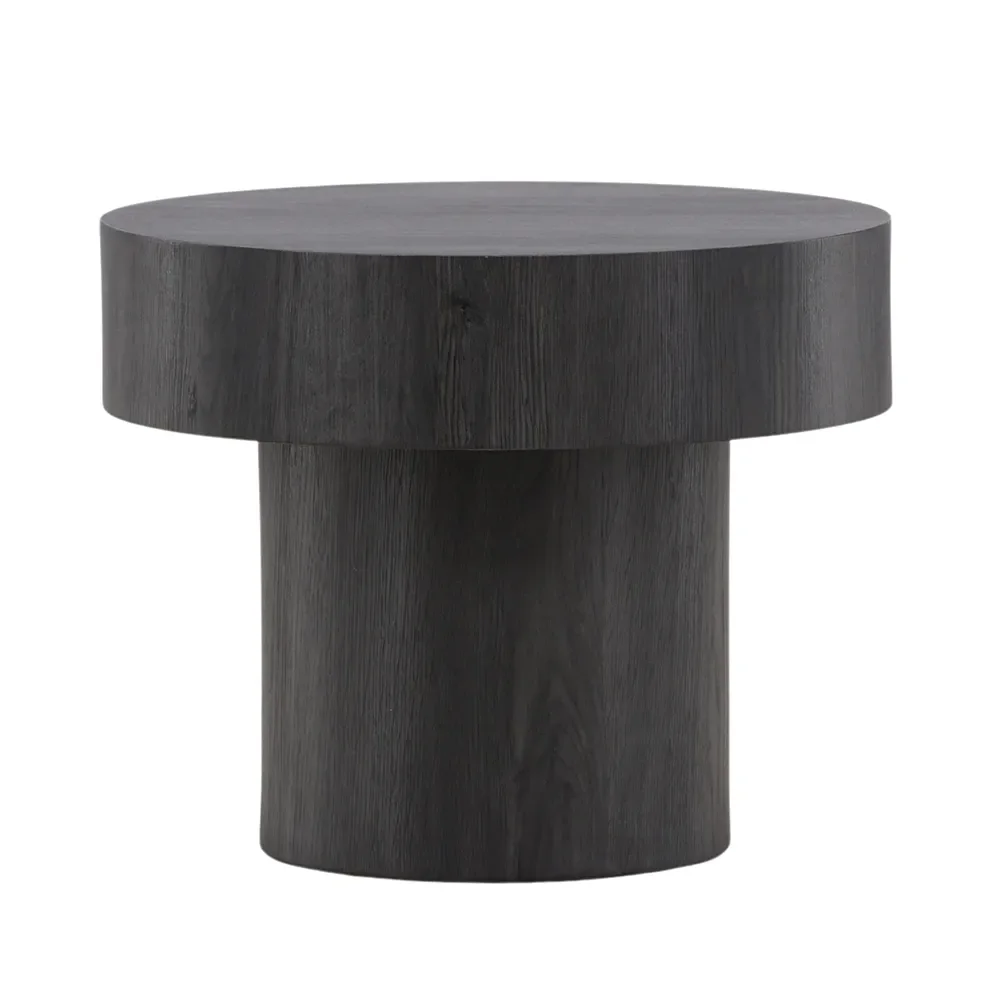 Malung Side Table Ø50 cm Black