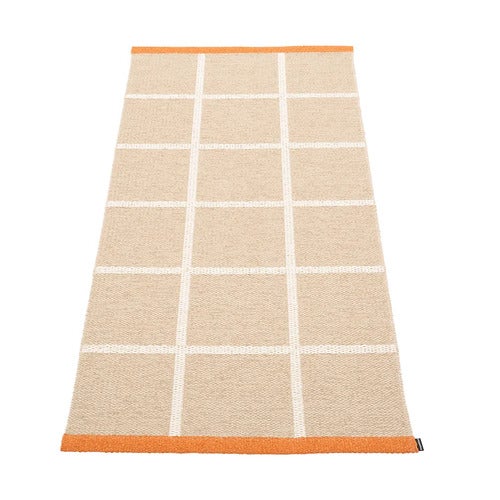 Woven Rug Criss Beige 70x150 cm