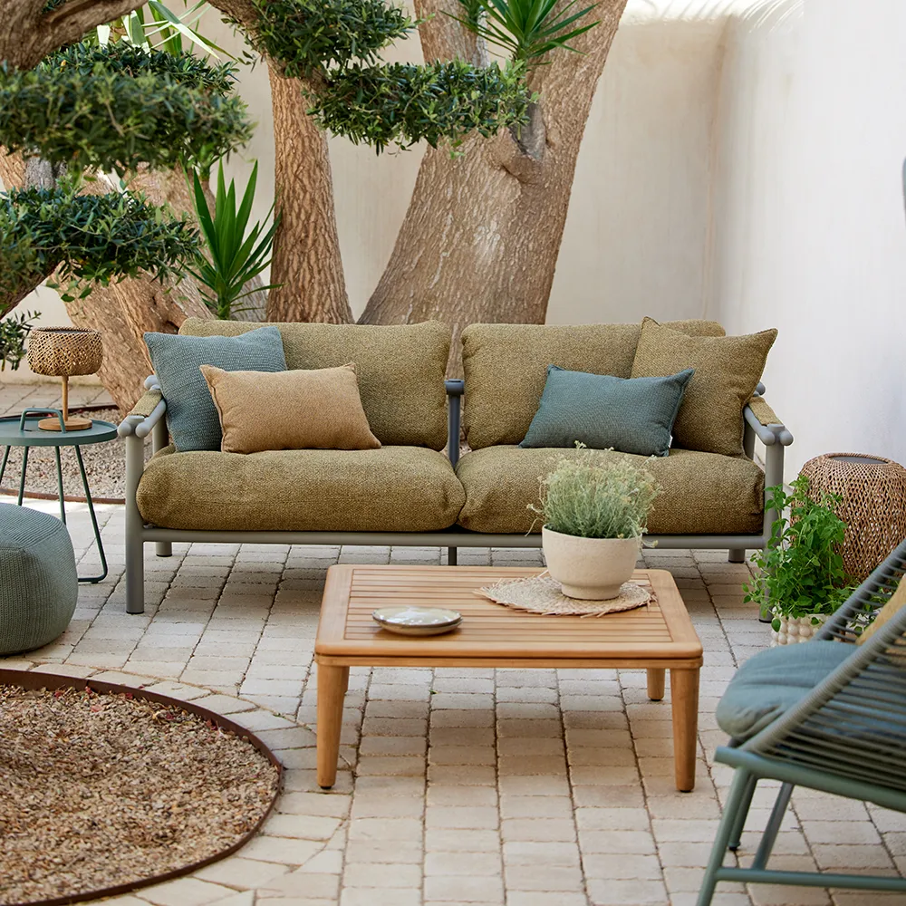 Sticks 2 seater sofa Taupe