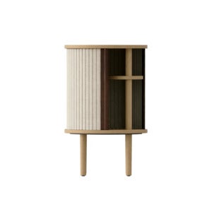 Audacious Side Table Oak/White Sands