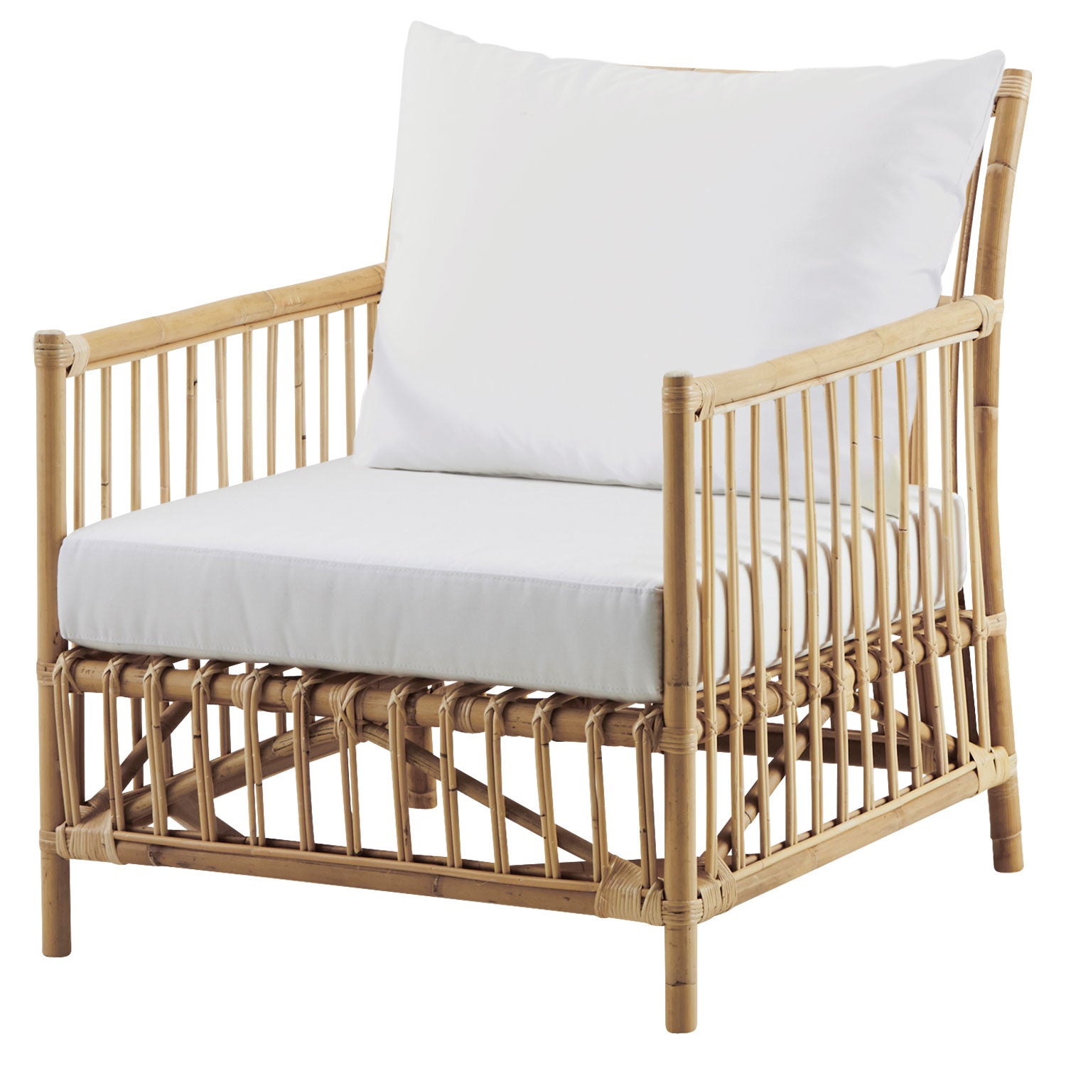 Caroline armchair rattan natural