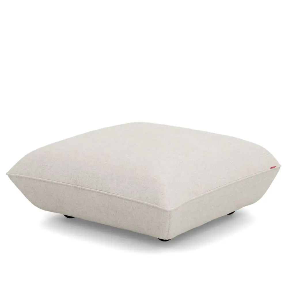 sumo hocker boucle recycled beige