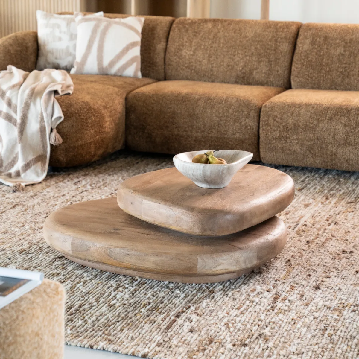 Kabo - light brown 100x80x27 cm