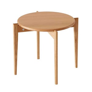 Tilia Coffee Table Ø51 cm Oiled Oak