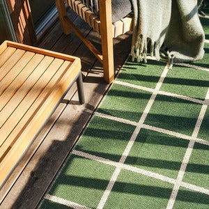 Woven Rug Criss Leaf 70x225 cm