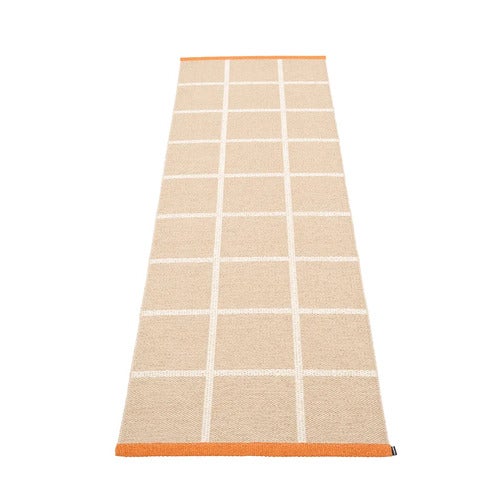 Woven Rug Criss Beige 70x225 cm