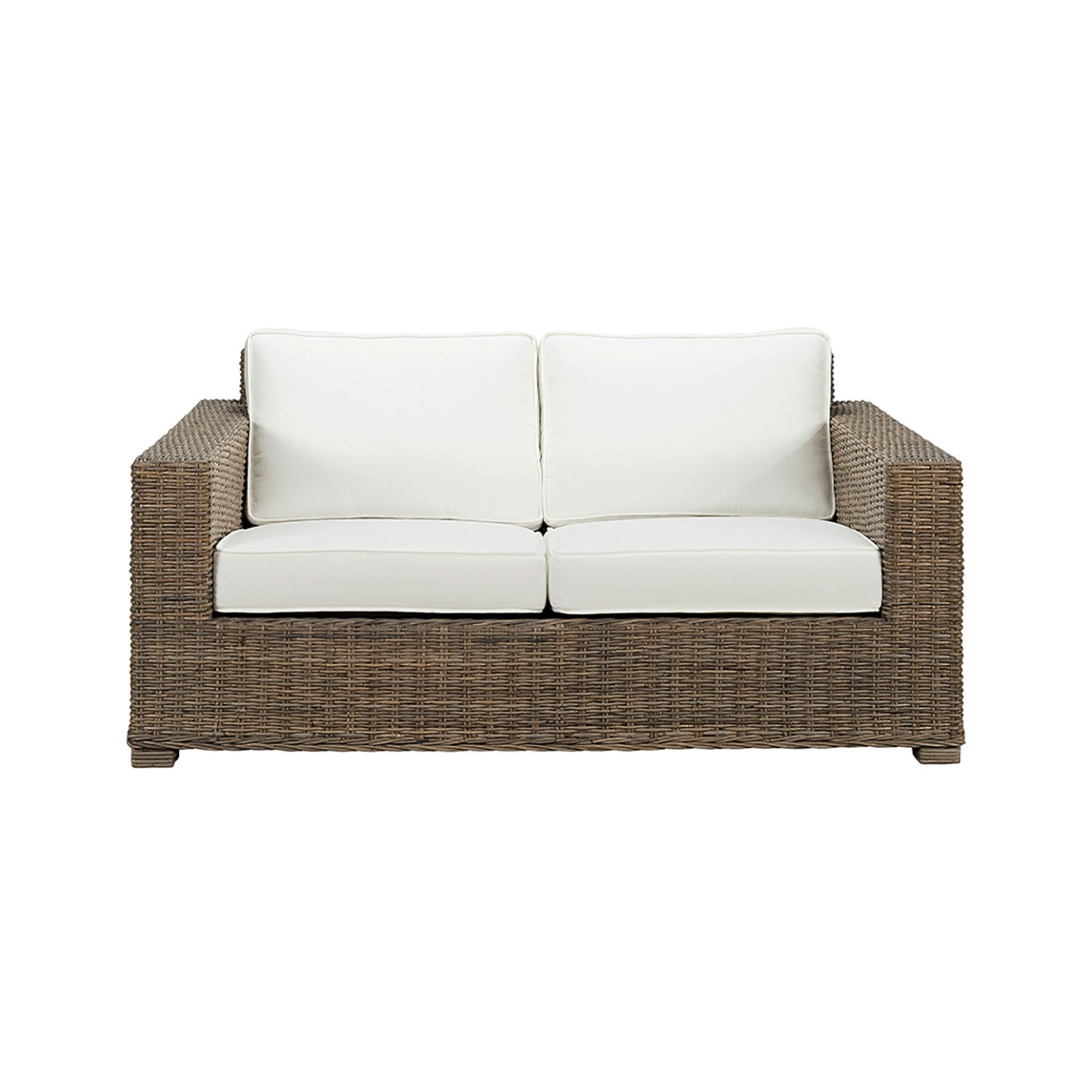 Hudson 2-seater sofa in rattan