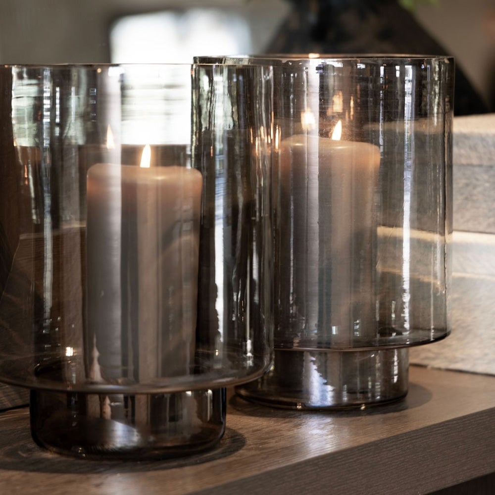 Reef Glass candle lantern Ø20 cm