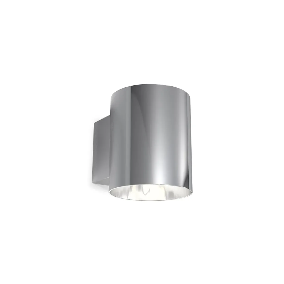 Evoke S wall lamp metal chrome