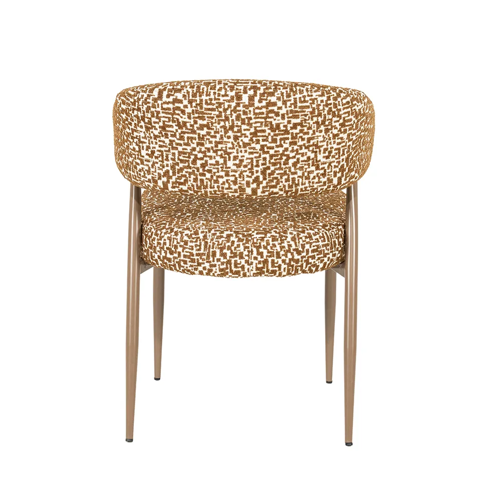 Dining Chair Miso Brown with armrest