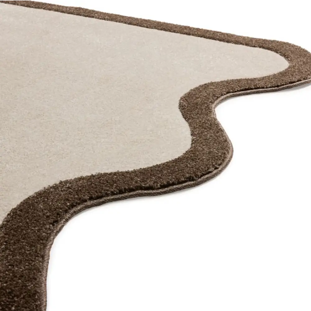 carpet grand not straight creme-brown