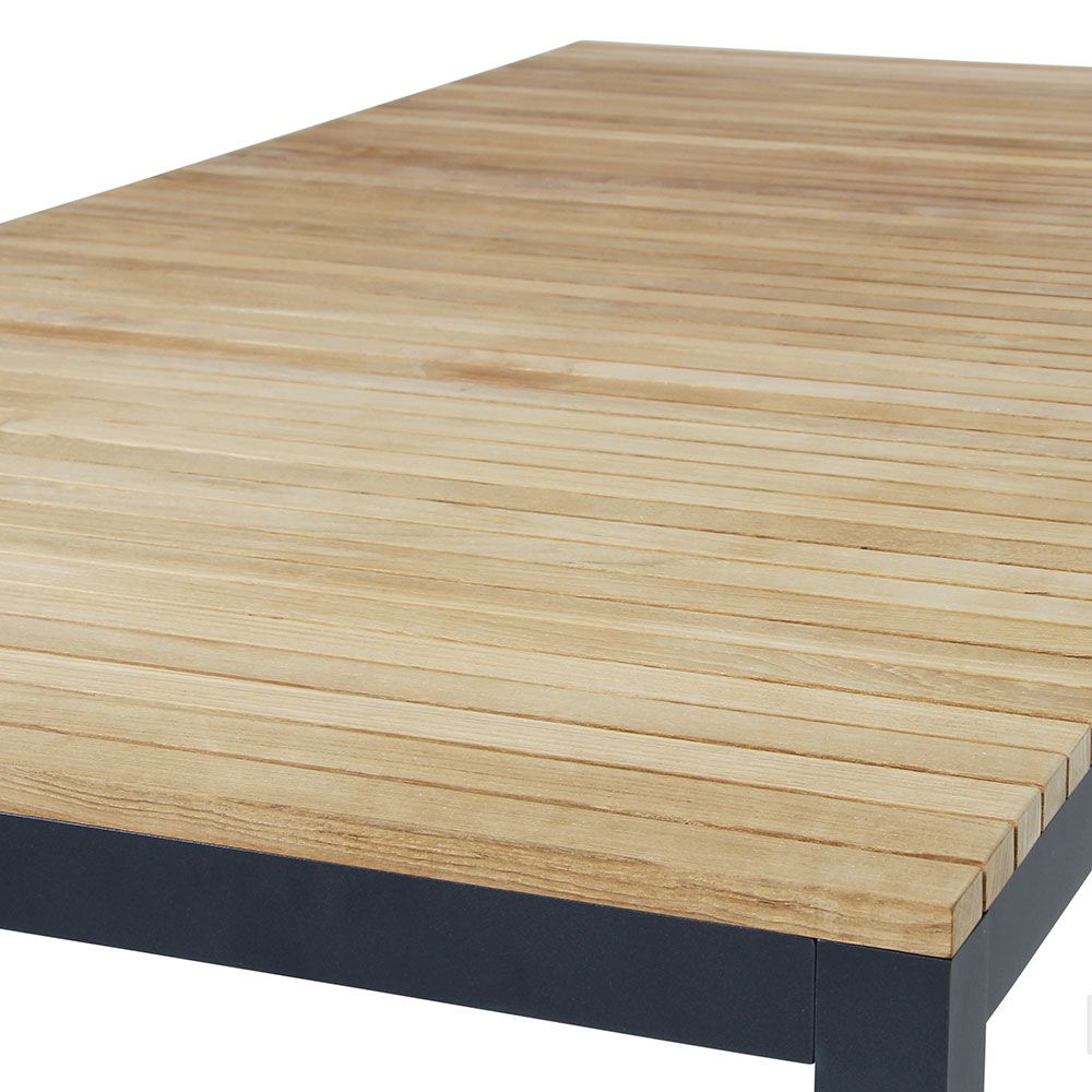 Zalongo dining table 100x200 cm natural/grey