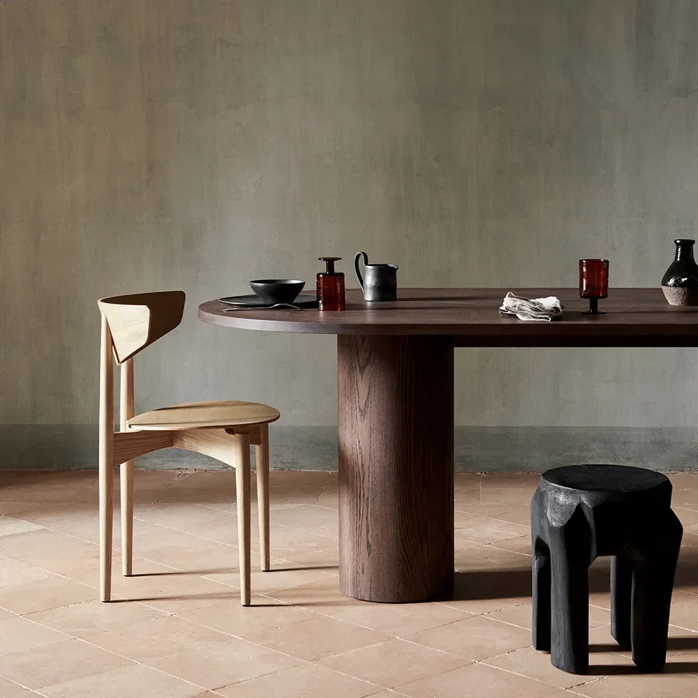 Herman Dining Chair Wood - White Oiled Beech