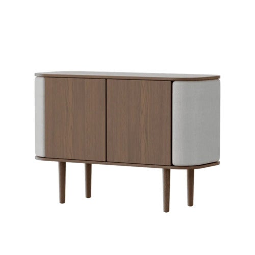Treasures 2-door cabinet Dark Oak/Sterling