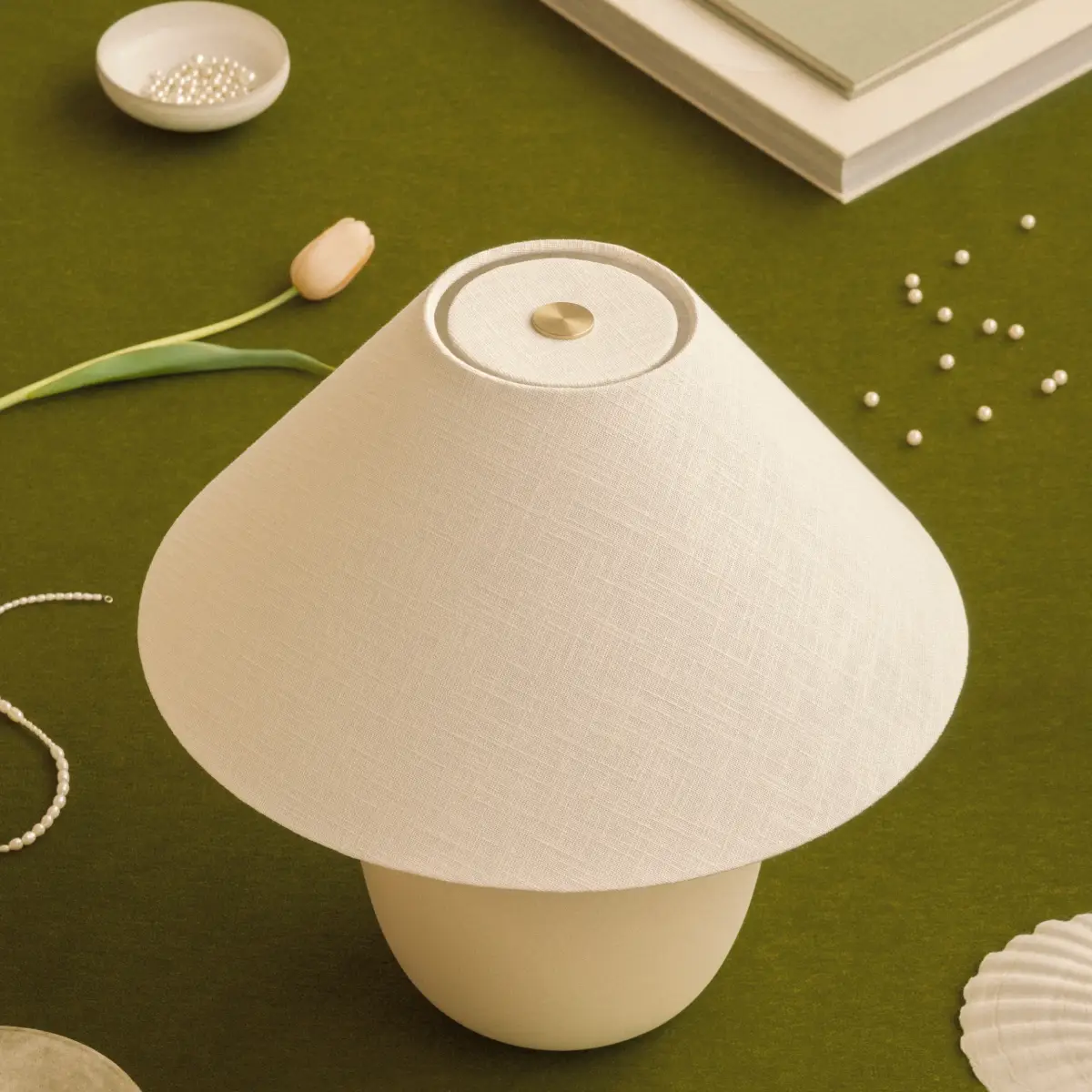 Torso Table Lamp, Sand - H37 cm