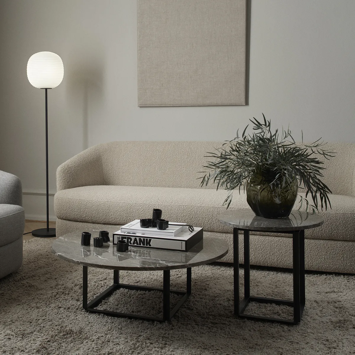 Sofa Covent Deep (3-Seater) Hemp