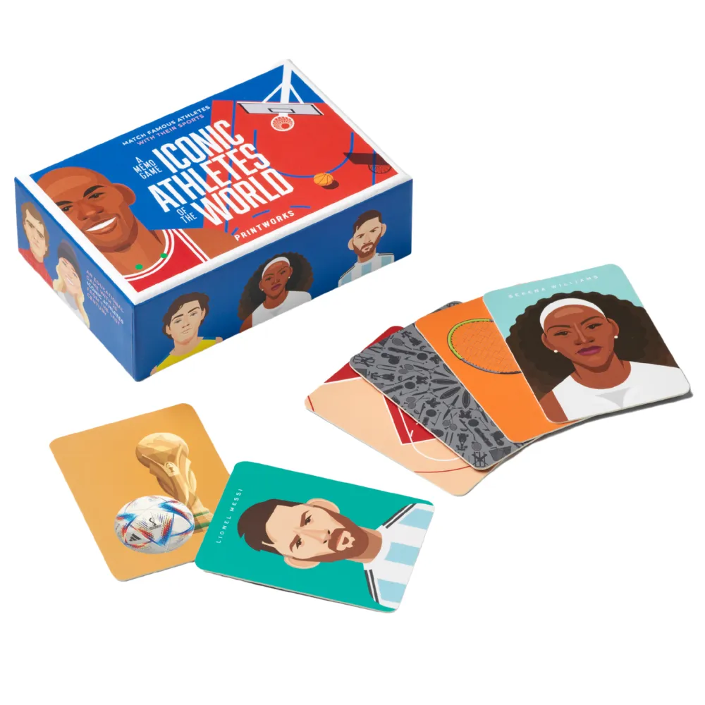 Memo Game - Iconic Athletes 