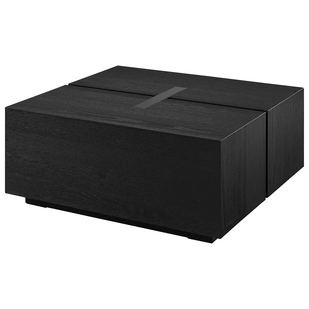 Maddox coffee table 80x80 cm Black