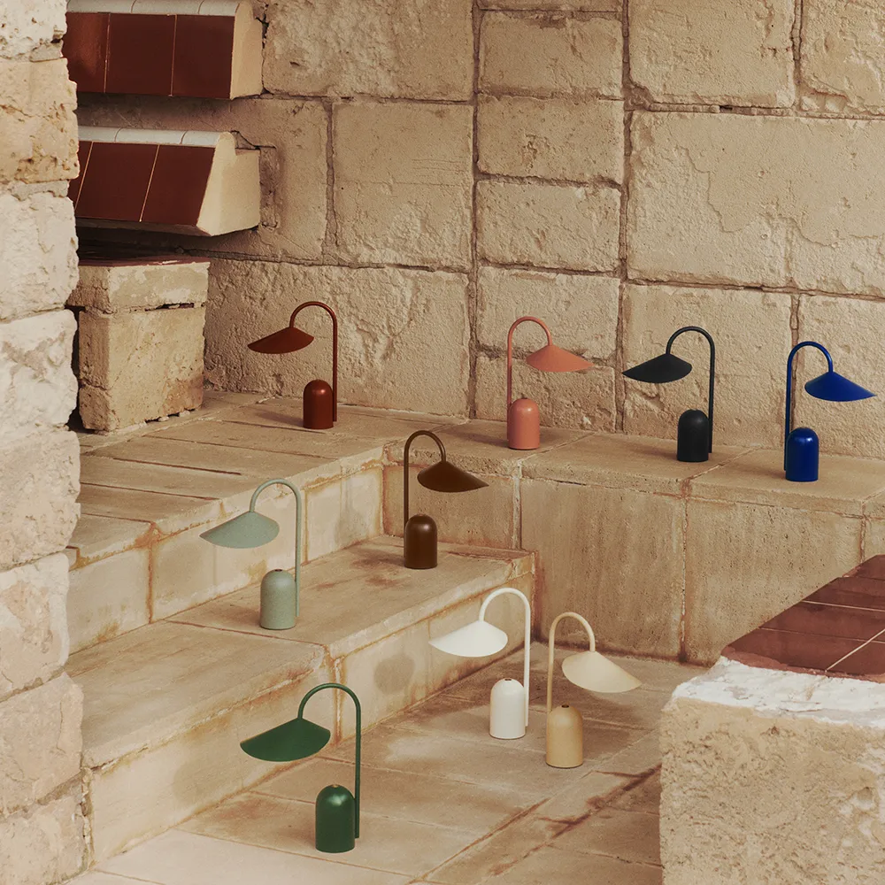 Arum Portable Lamp Sienna