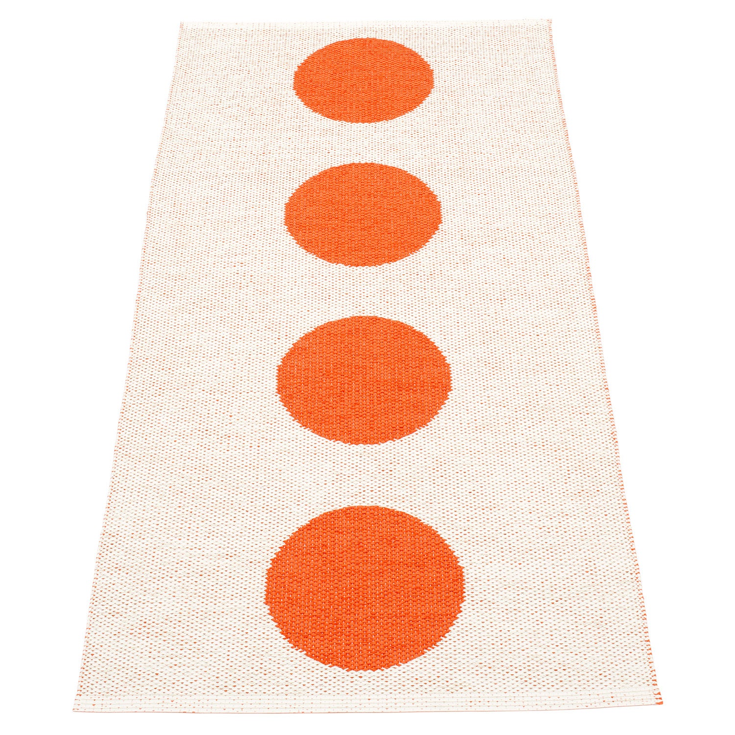 Vera Carpet 70x150 cm orange / vanilla