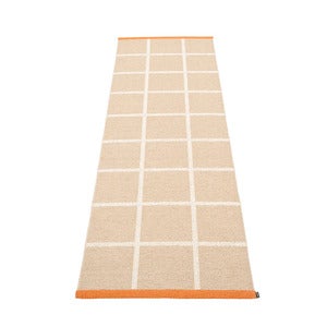 Woven Rug Criss Beige 70x225 cm