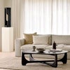 Cushion Cover Wave 60x40 cm Off-white