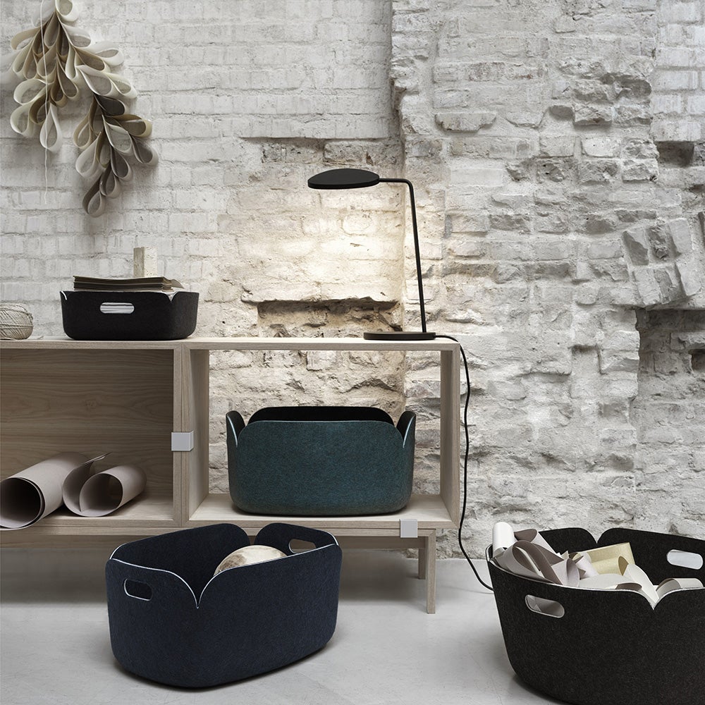 Restore Basket Storage Box 48 x 35 cm - Midnight Blue