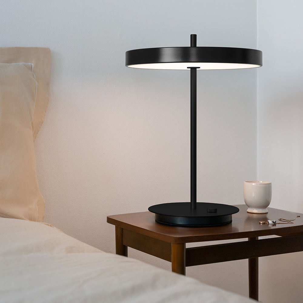 Asteria Table lamp Ø31 cm Black/Black Stem