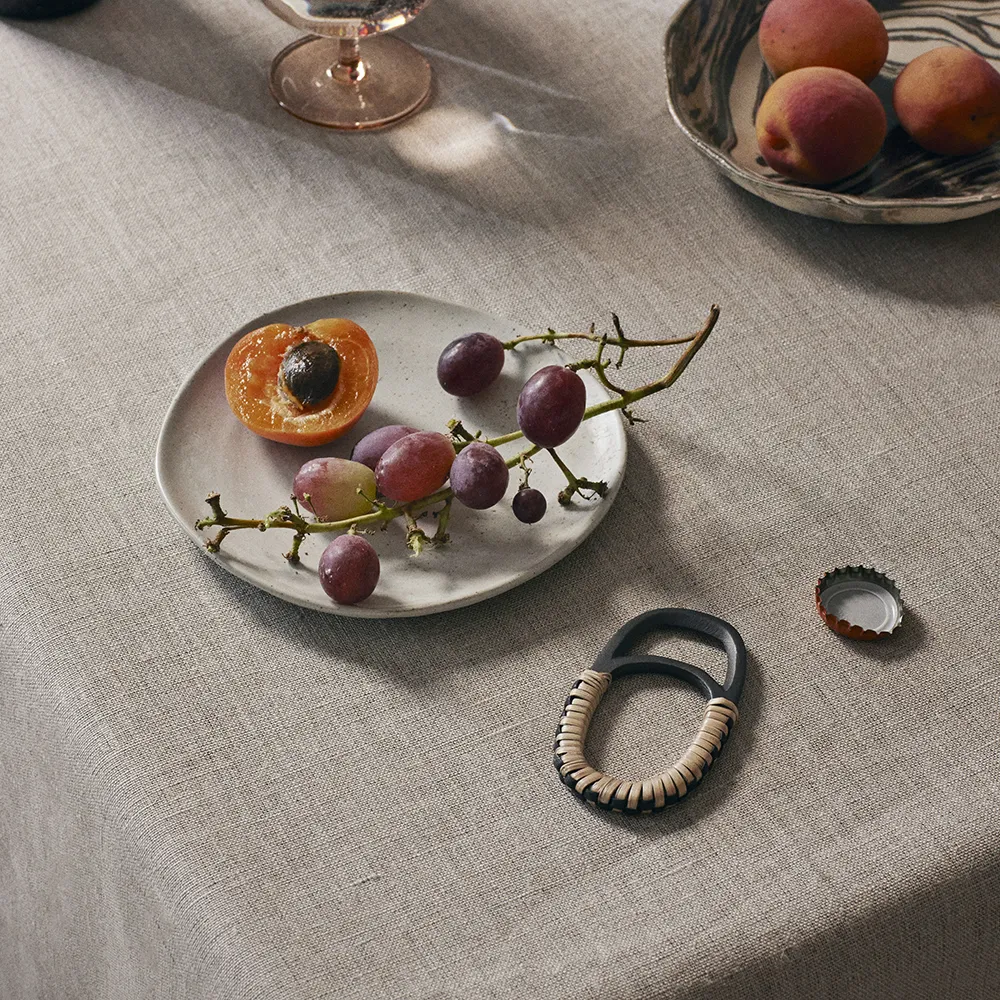 Weave Bottle Opener - Black Brass