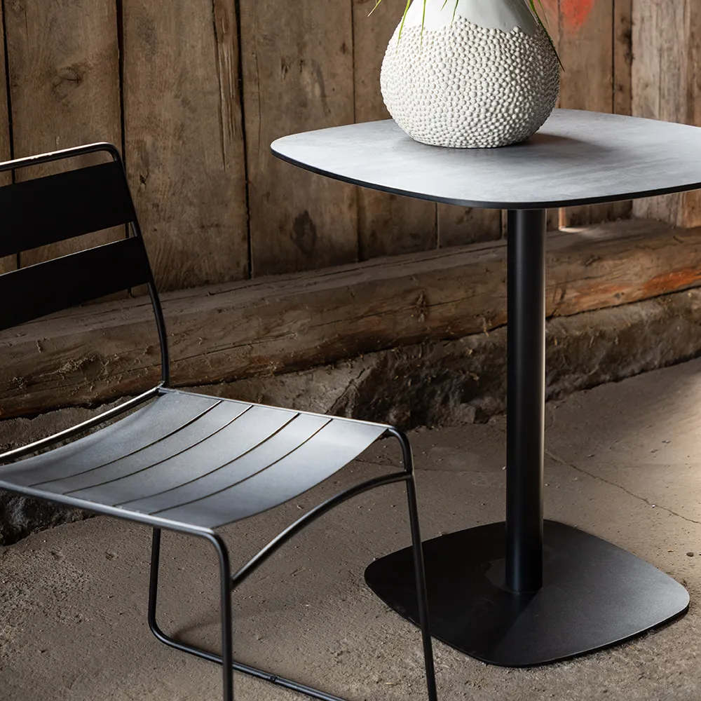 Milano Coffee table Ø70 cm black