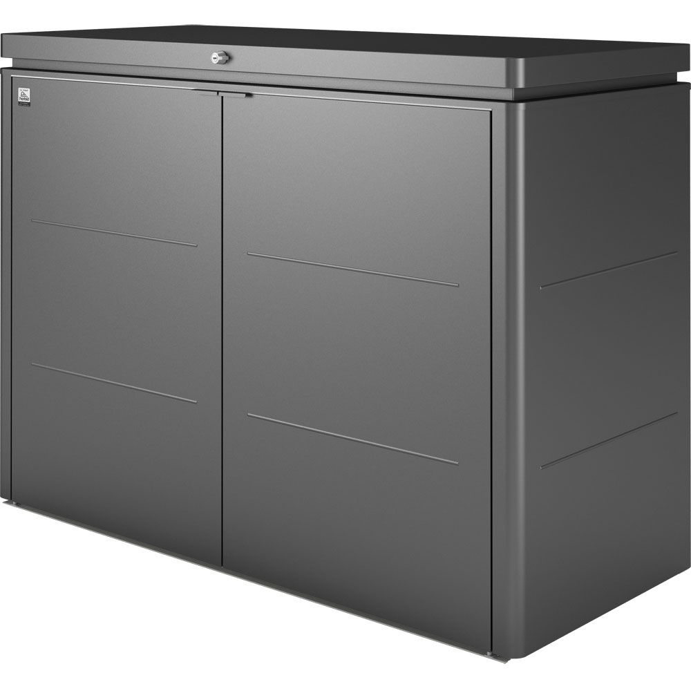Highboard storage box 160cm grey Biohort