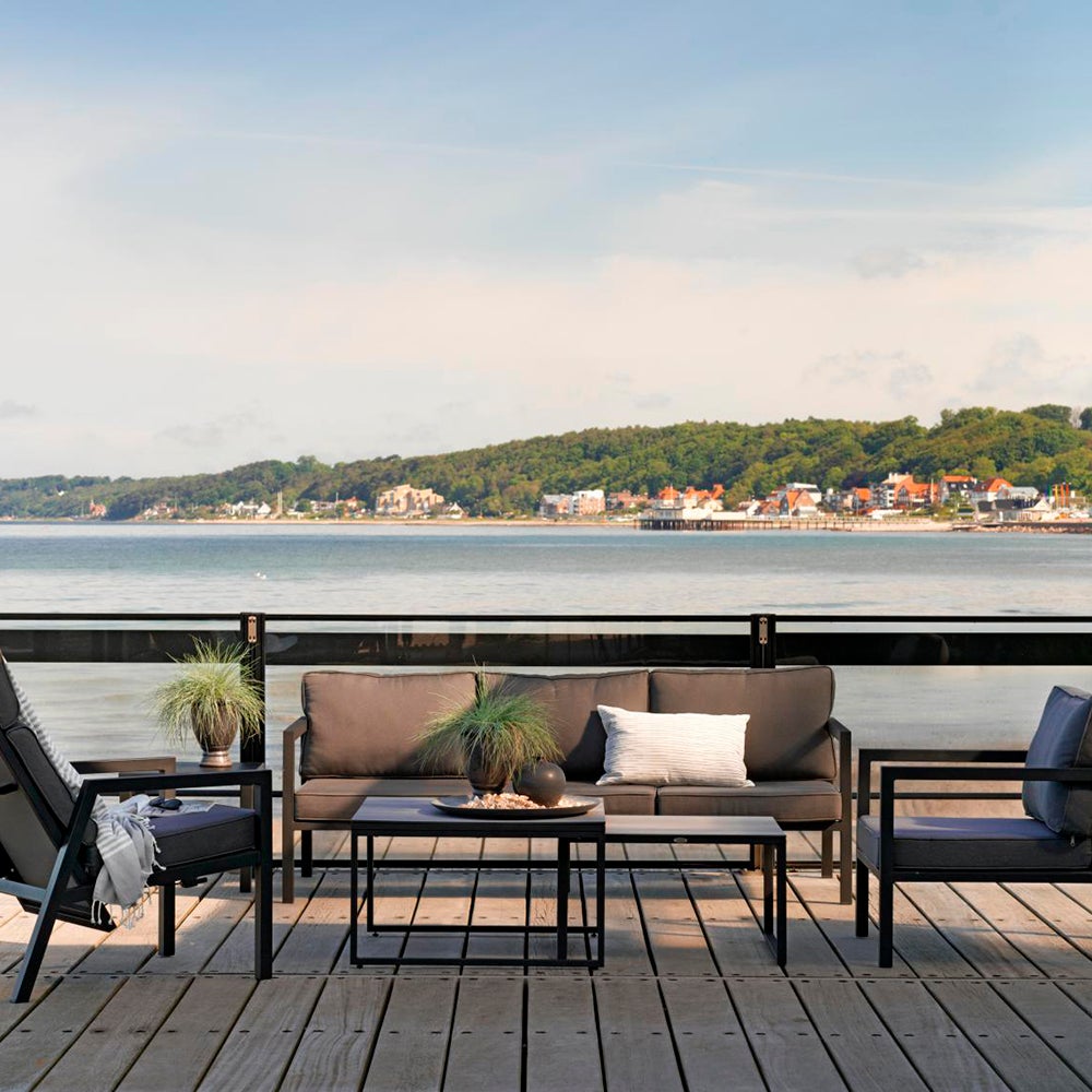 Belfort sofa black/grey