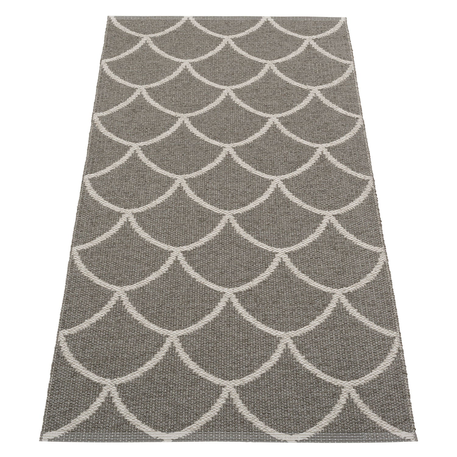 Kotte Carpet 70x150 cm charcoal / warm grey