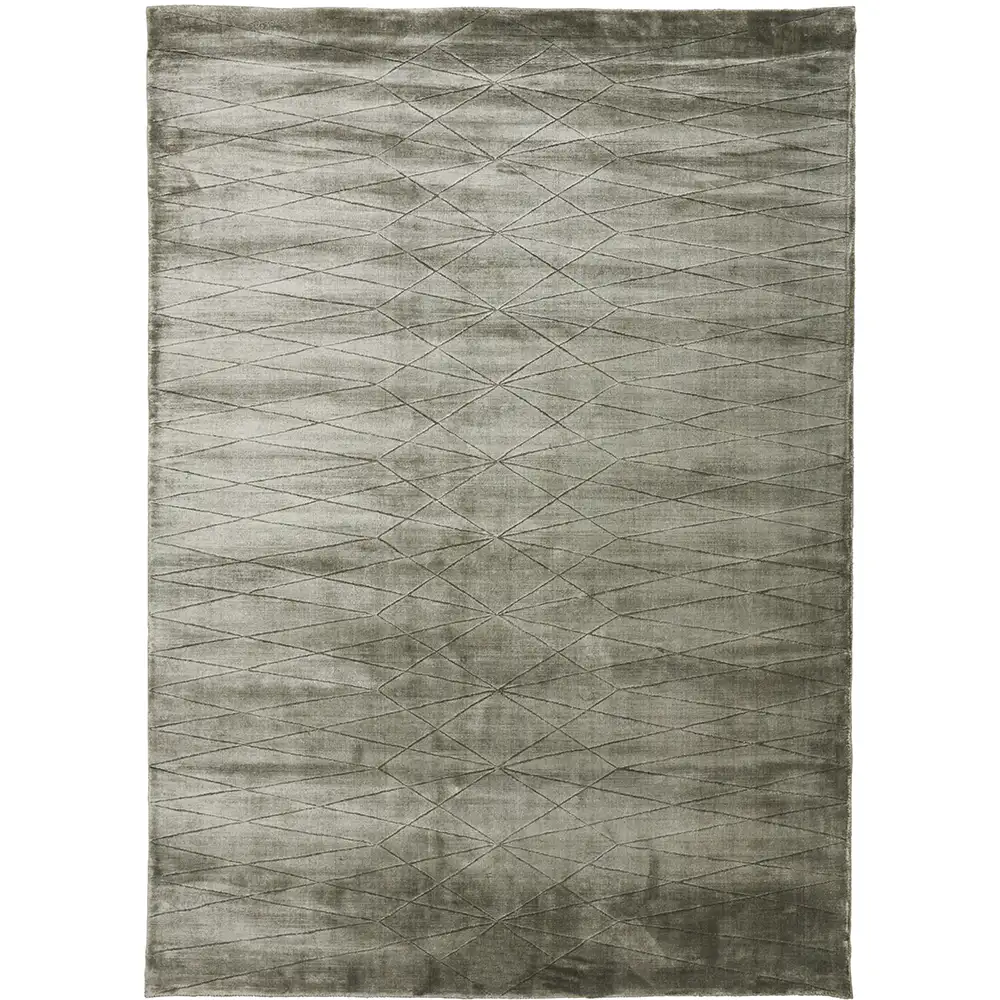 Edge Green 140x200 carpet 