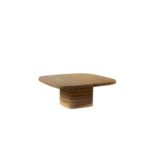 Mellow coffee tableframe kvadratisk f/bordsskiva 90x90 cm Teak