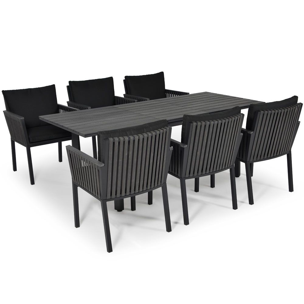 Jet set cushioned dining chair 