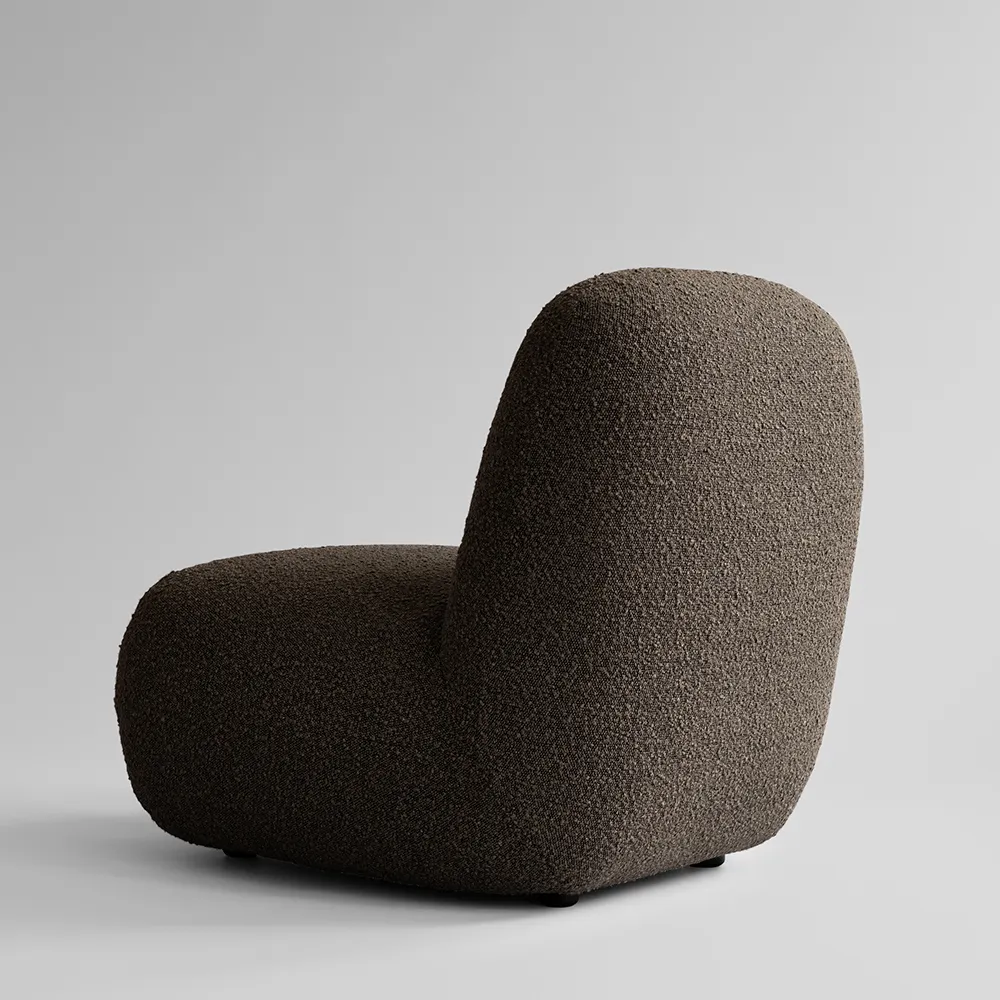 Toe Armchair Flat - Deep Taupe